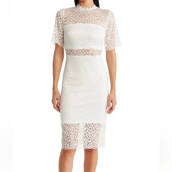 Love x Design • Sheer Panel Lace Dress - size M (8/10) - Picture 2 of 13